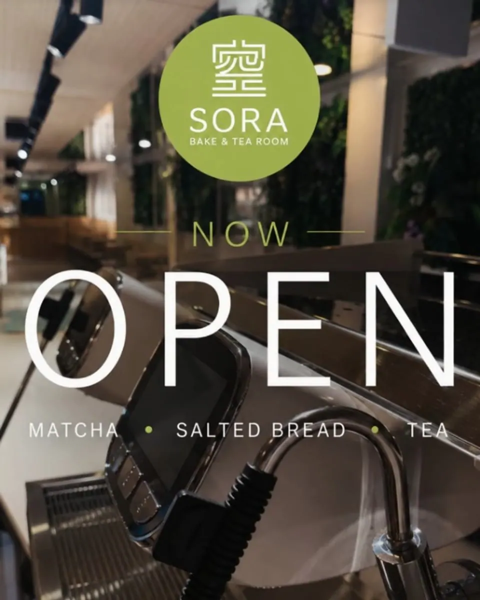 Sora Bake & Tea Room now open — matcha, salted bread, and tea in Calgary